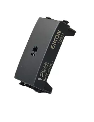 Vimar 20334 2P Point-to-Line Socket for Soldering, Grey